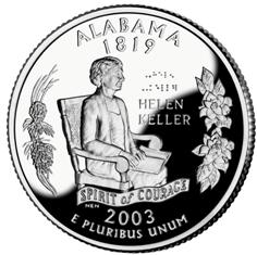 Helen Keller Coin