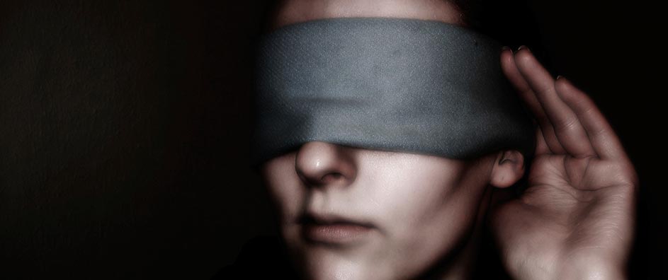 Woman in Blindfolds