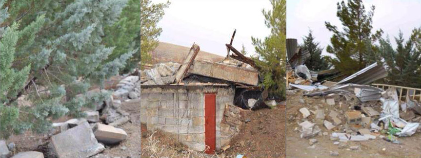 Baha'i Cemetery in Sanandaj Destroyed