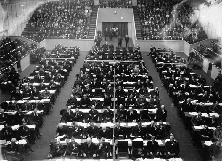 The League of Nations in Geneva