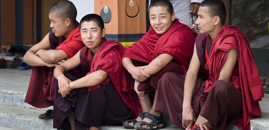 Buddhist Monastery in Bhutan