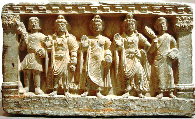 Mahāyāna Buddhist triad
