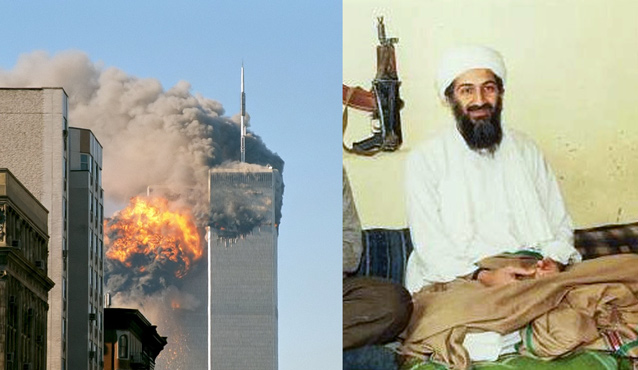 Osama Bin Laden and the Twin Towers