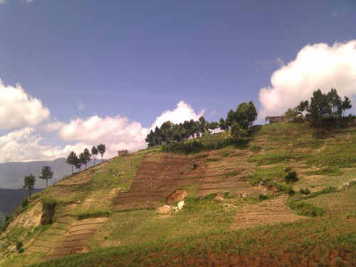 Hills in Haiti