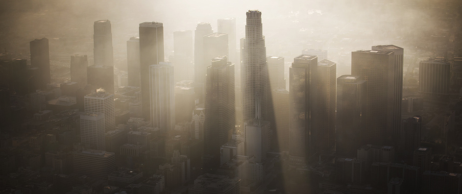 LA in smog