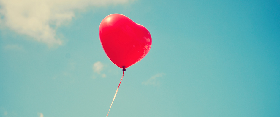 Heart Shaped Red Balloon