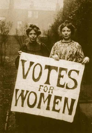 Suffragettes in the UK