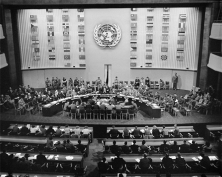 UN Security Council’s First Meeting
