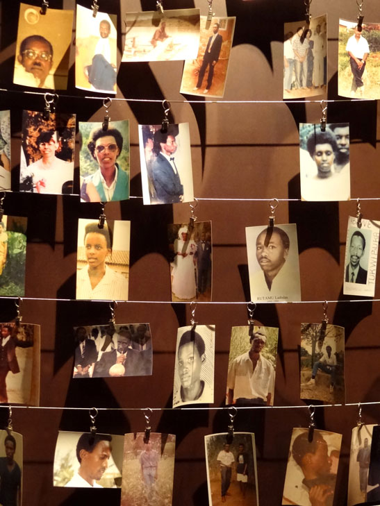 Victimes of the Rwandan genocide in 1994