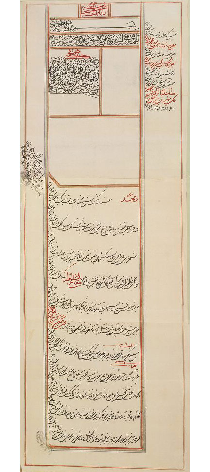 Sale document of a slave in Iran