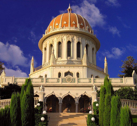 ’Shrine of The Bab’ in Haifa, Israel
