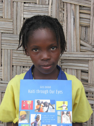 Young girl in the Full Circle Learning program in Liberia