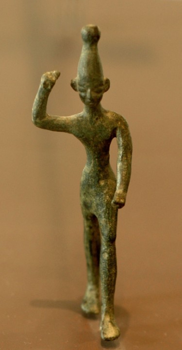 Bronze figurine of a Baal, ca. 14th–12th century BC