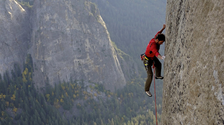 Kevin Jorgeson one of the climbers who scaled Yosemite's 'Dawn Wall'