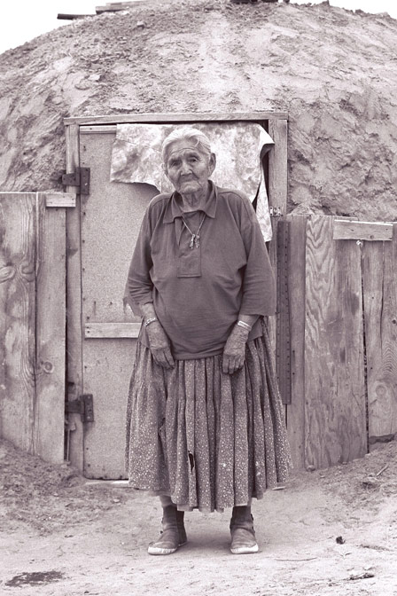 Jenny Manybeads (a Navajo Baha’i, pictured here at age 100 in 1984) by David Smith