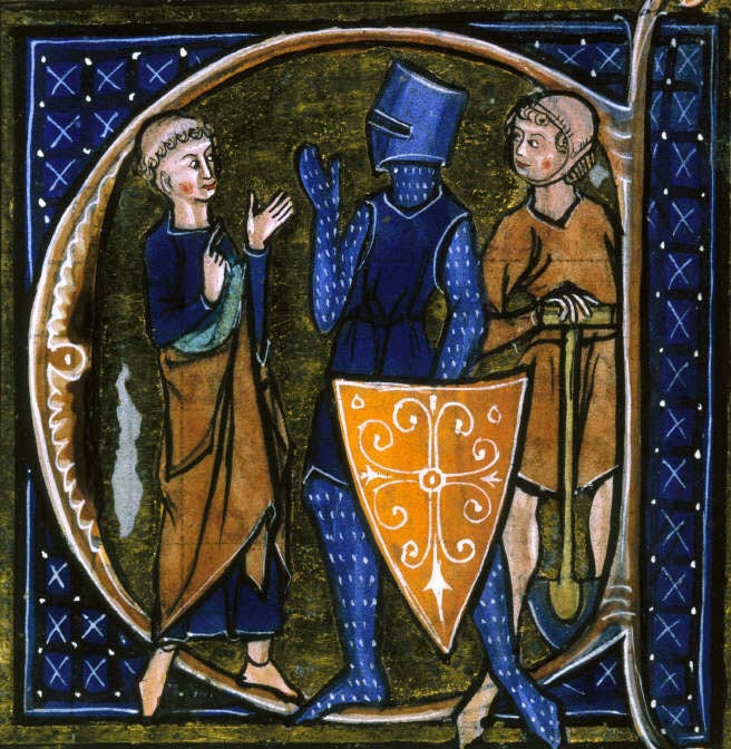 A 13th century French representation of the tripartite social order