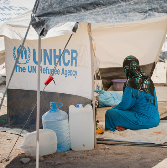 UNHCR-Refugee-Camp