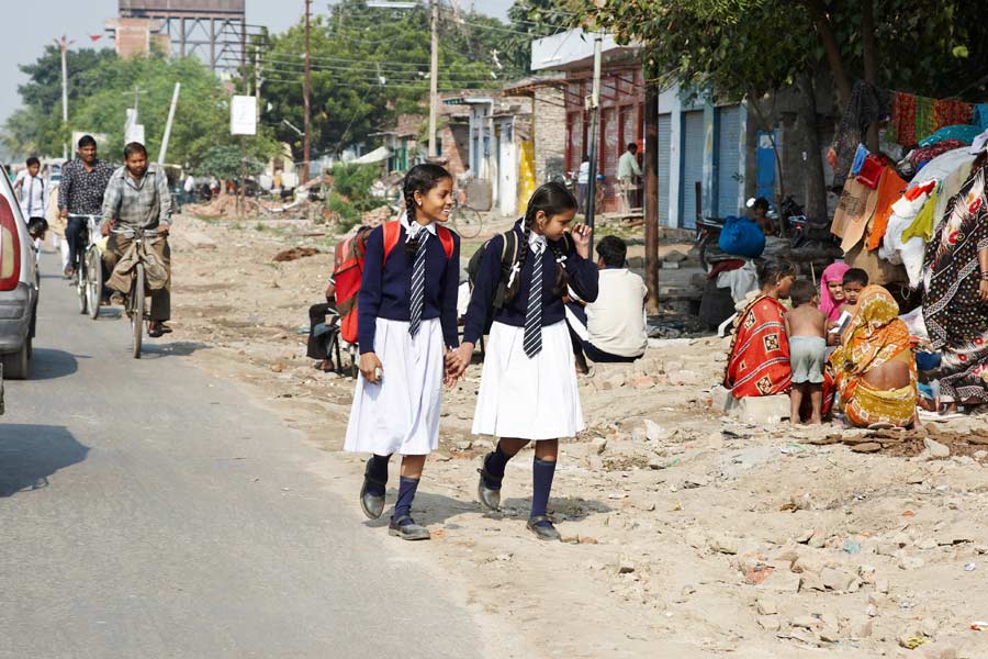 Indian-school-girls