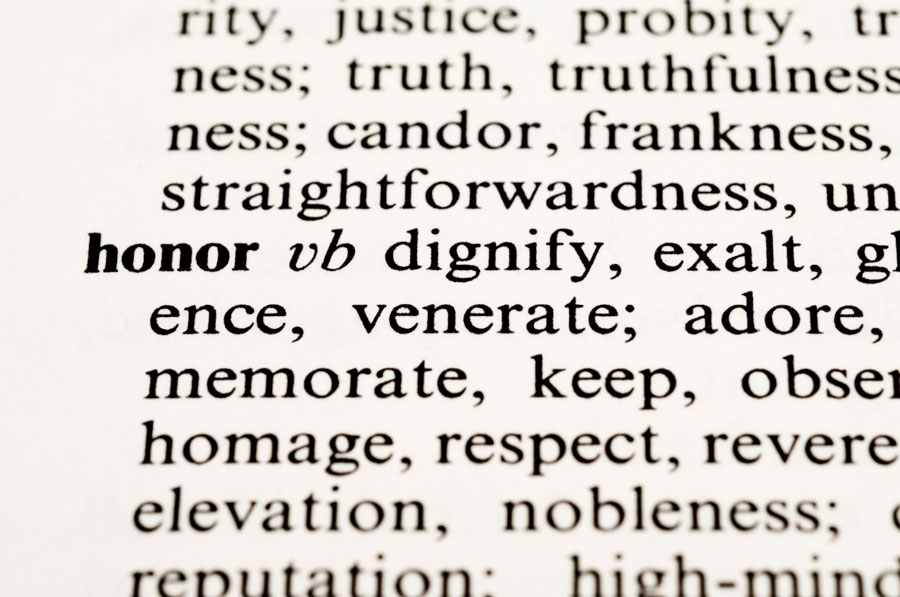 honor-dictionary