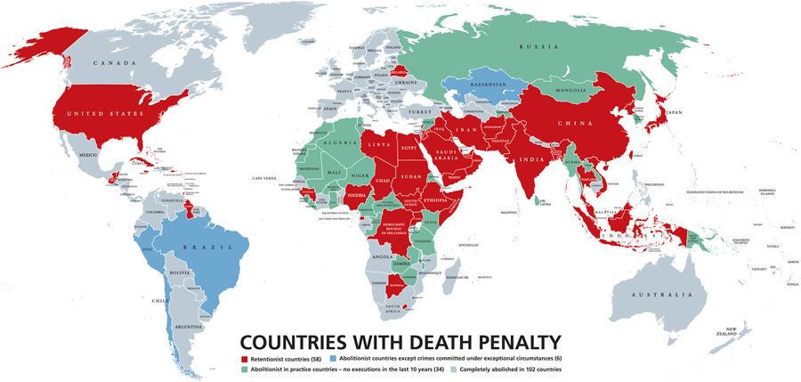countries-with-death-penalty