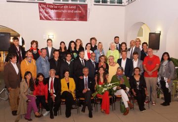 The celebration last week in Bruck an der Leitha of the bicentenary of Baha'u'llah's birth attracted over 200 guests from the town and surrounding area. 