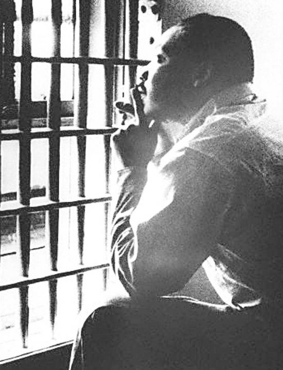 Dr. Martin Luther King Jr in Birmingham Jail