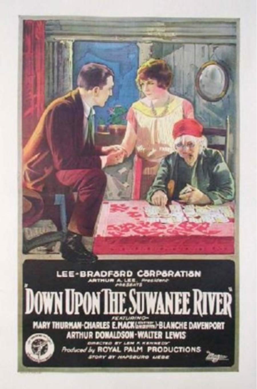 Poster of Down Upon the Suwanee River, released in 1925.