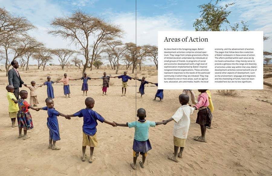 A new edition of For the Betterment of the World was published in April. The publication illustrates the Baha’i community’s ongoing process of learning in action in the field of social and economic development.