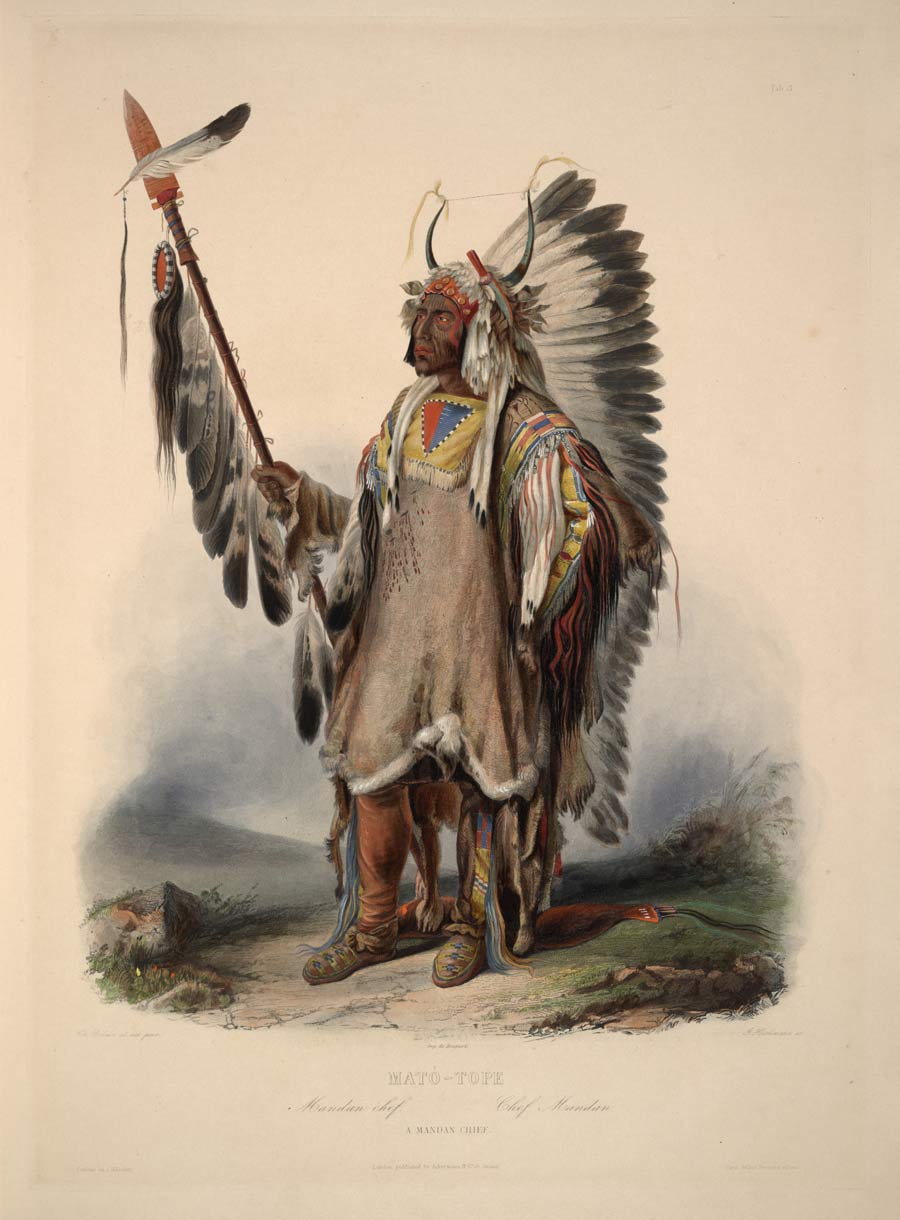 A Mandan Chief (c. 1840)