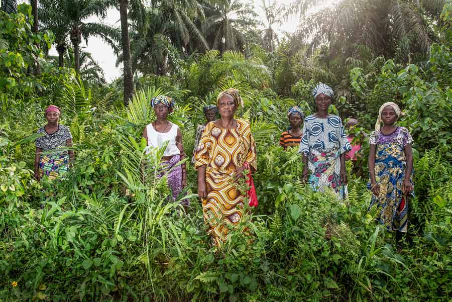 Smallholder farmers in Benin
