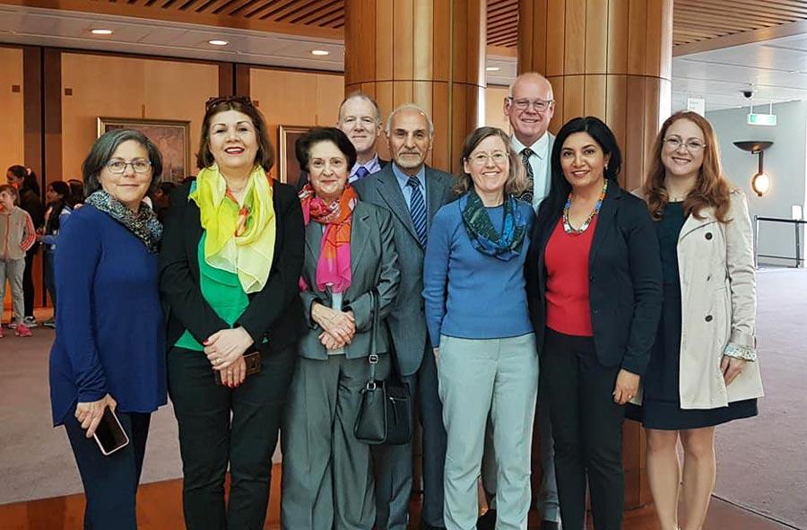 Australian Baha’is attended a session of Parliament on Monday during which MPs spoke about the bicentenary of the birth of the Bab and the Baha’i community’s contributions to the country.