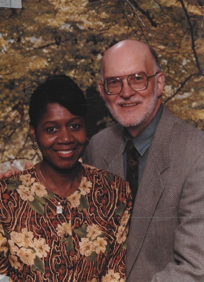 Dorothy and Thom Thompson 30 years after they married.