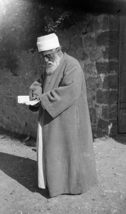 'Abdu'l-Bahá en Tierra Santa, c.1920