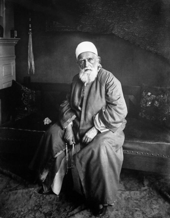 Abdu’l-Baha in New York, 1912.