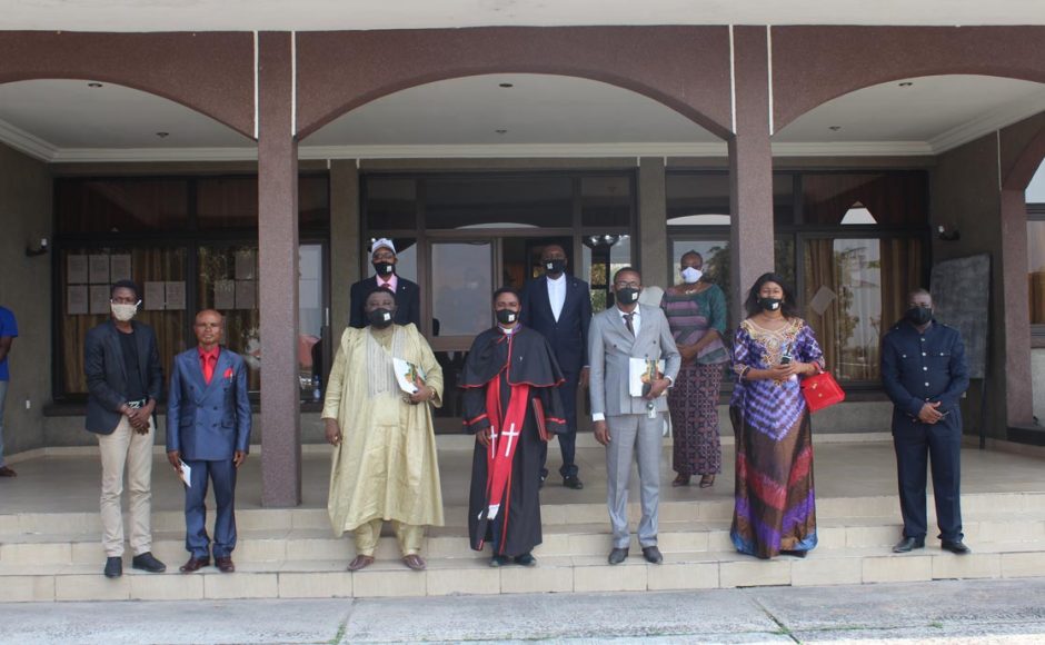 Lavoisier Mutombo Tshiongo, the secretary of the National Spiritual Assembly of the DRC, says that the presence of diverse people at the event signifies the unifying role of a House of Worship.