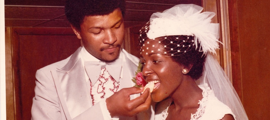 My parents on their wedding day