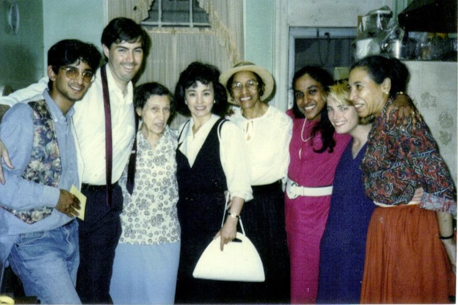 A photo of Laina Raveendran Greene with her Baha'i family in D.C. Courtesy of Laina Raveendran Greene.