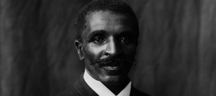 Picture of George Washington Carver taken by Frances Benjamin Johnston in 1906