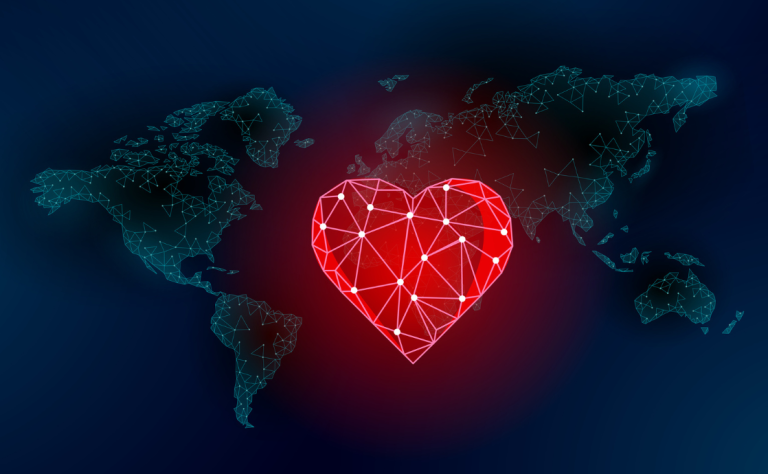 Politics of love: A heart in the middle of the world