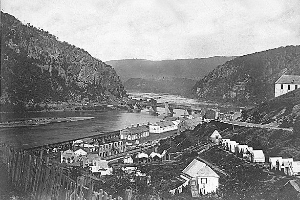 Harper’s Ferry, West Virginia in 1865